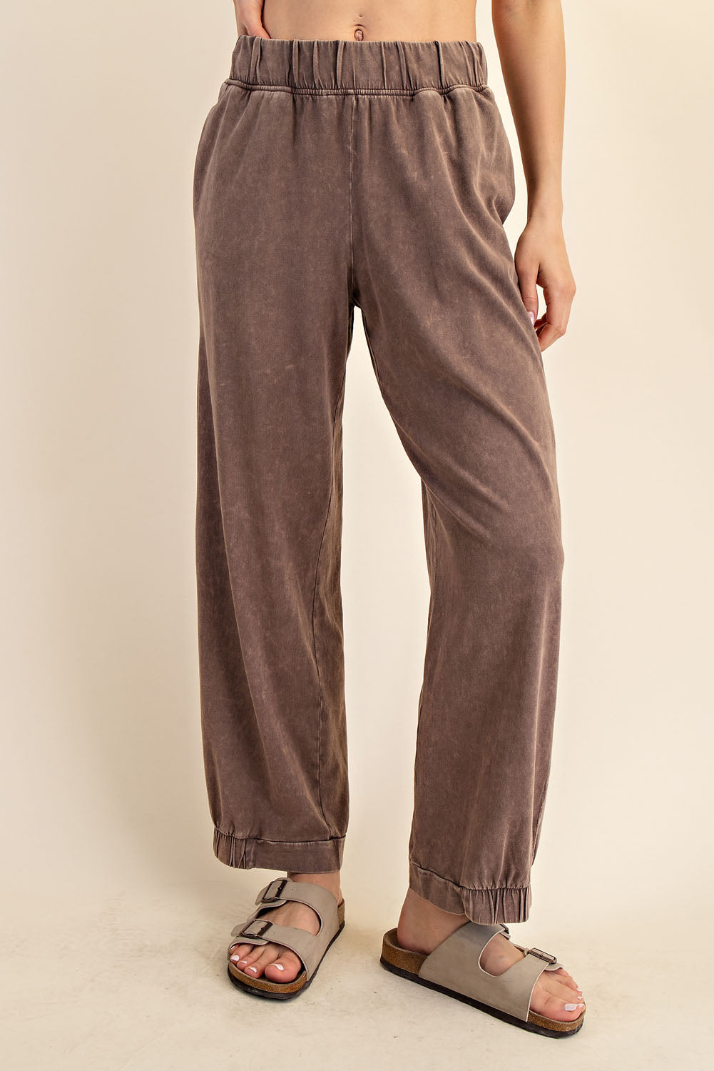 Mineral Washed Cotton Lounge Pant