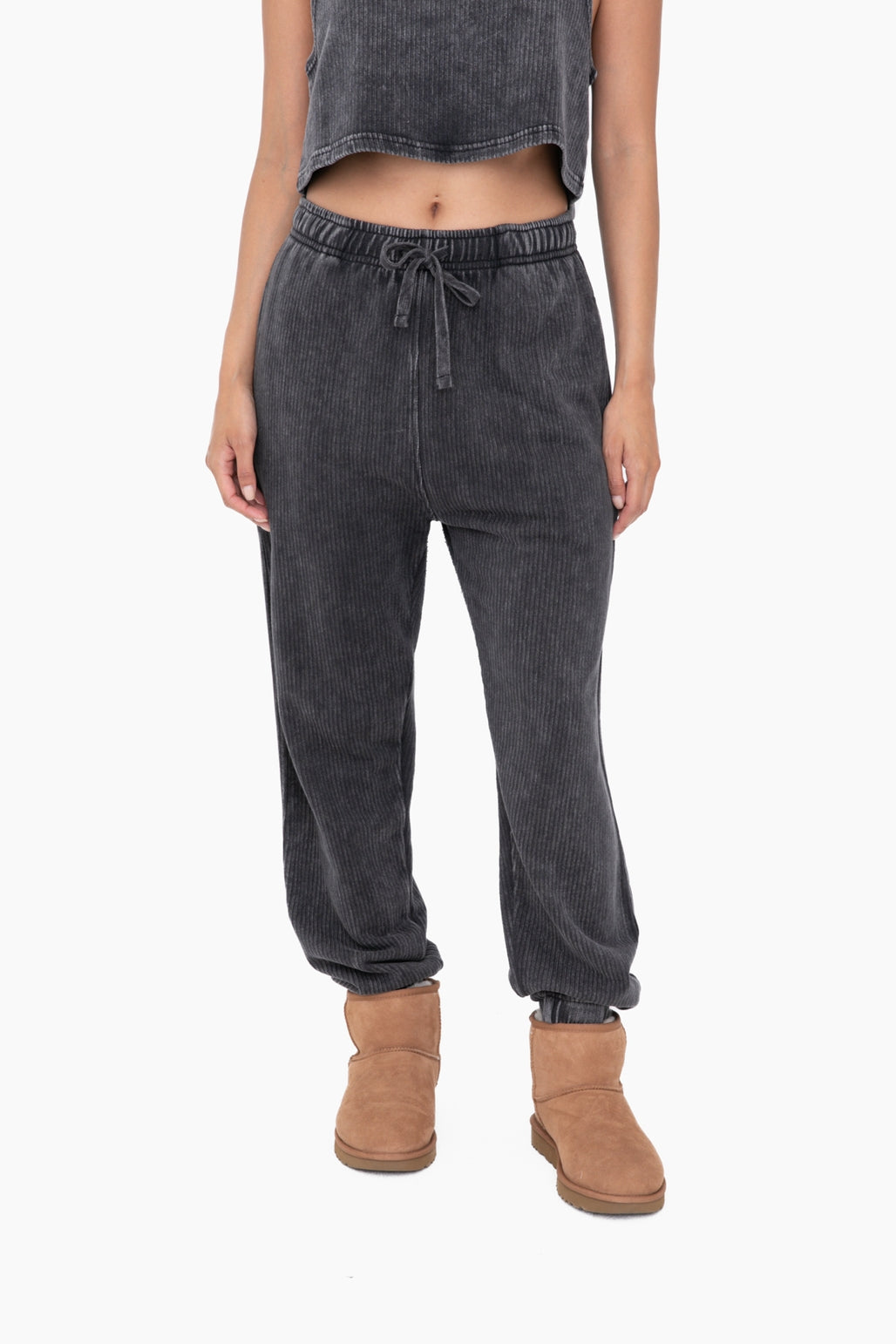 Mineral Washed Joggers