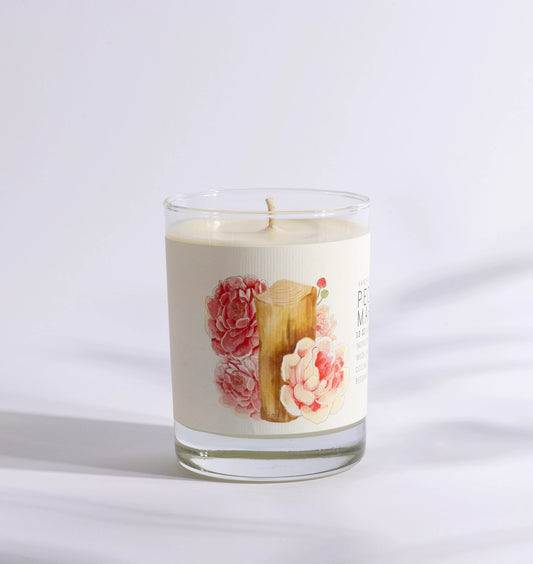 Peony & Mahogany Candle
