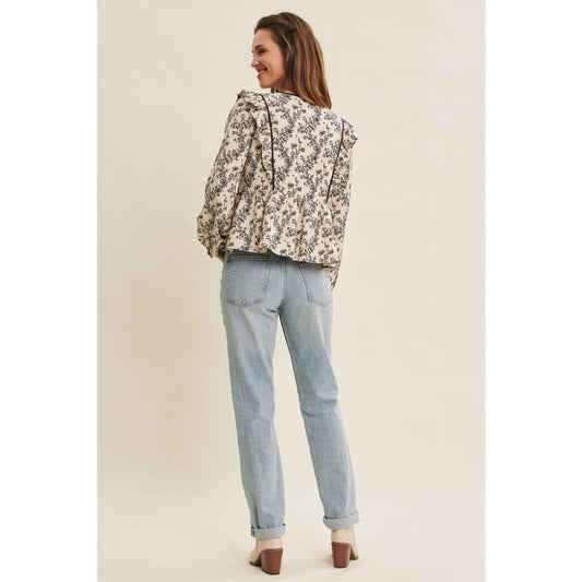 Toile Babydoll Blouse