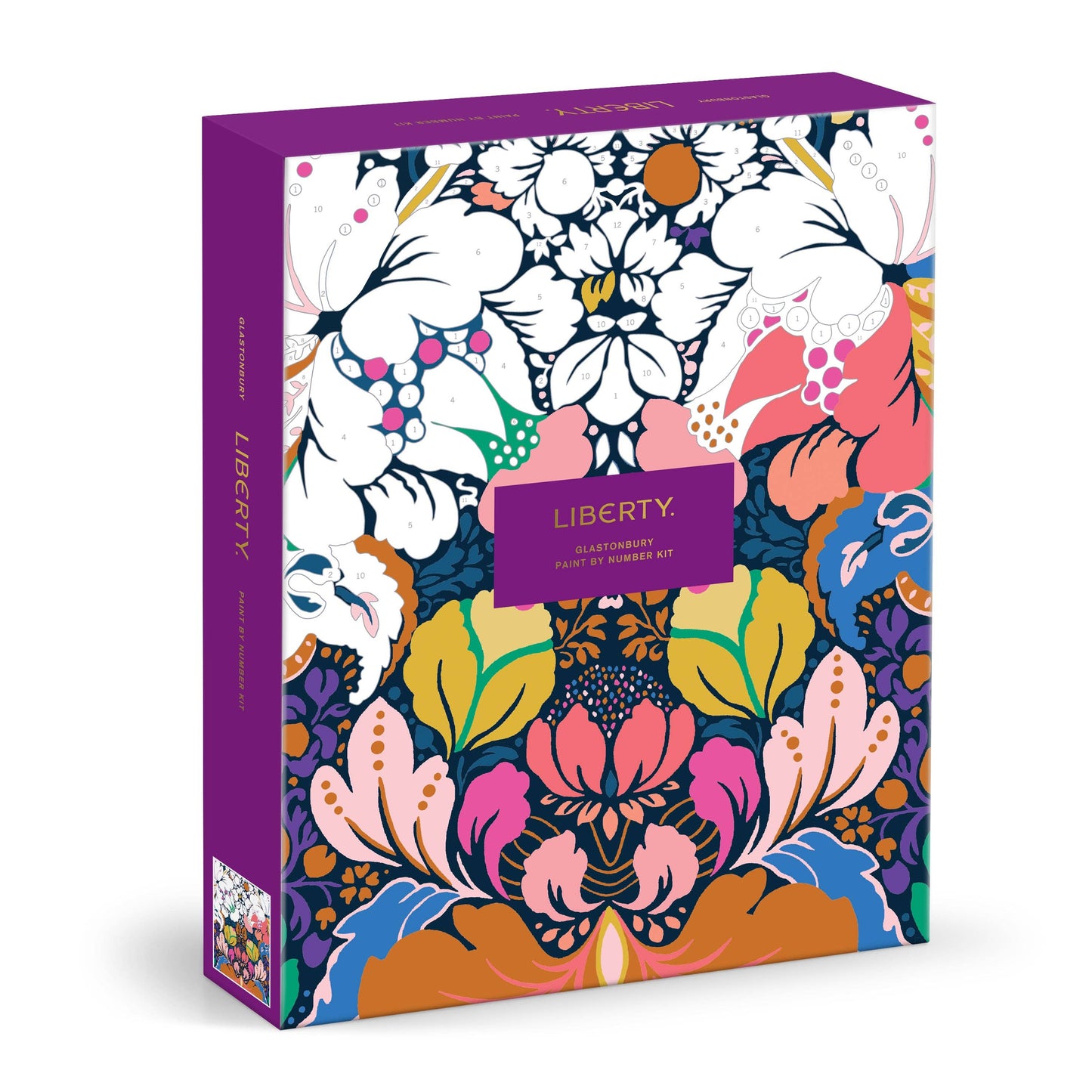 Floral Paint by Number Kit