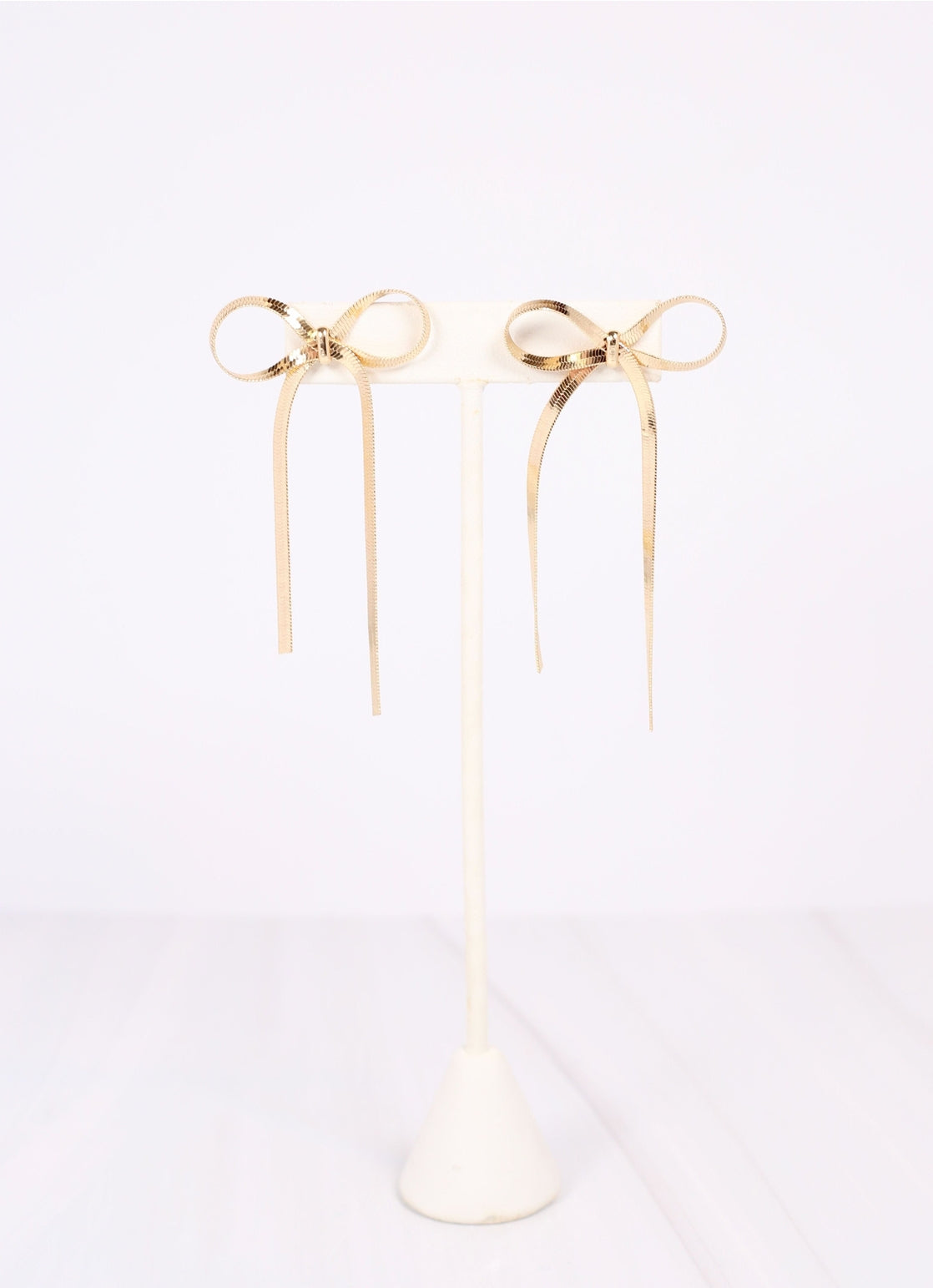 Connor Bow Earring - Gold