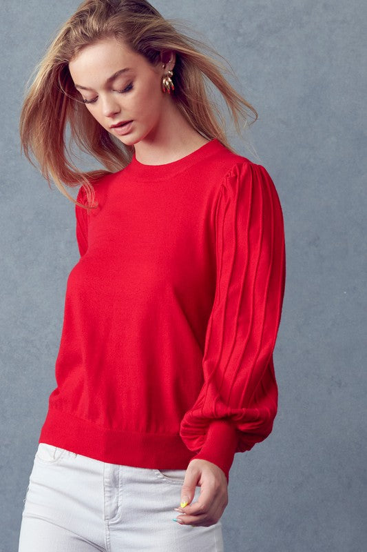 Classic Stripe Texture Pullover