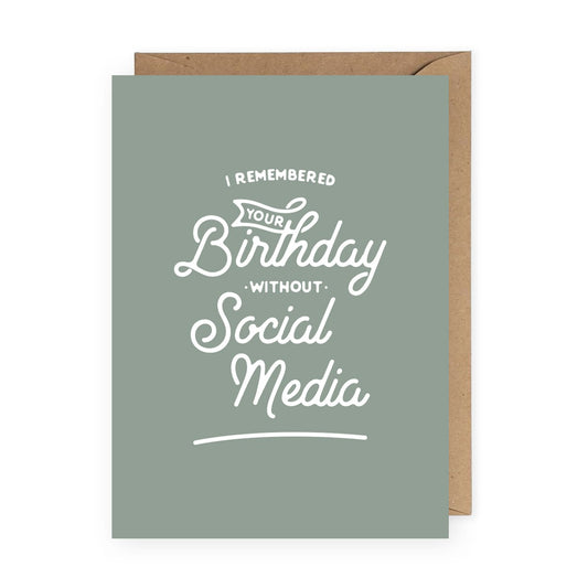 Funny Birthday Greeting Card