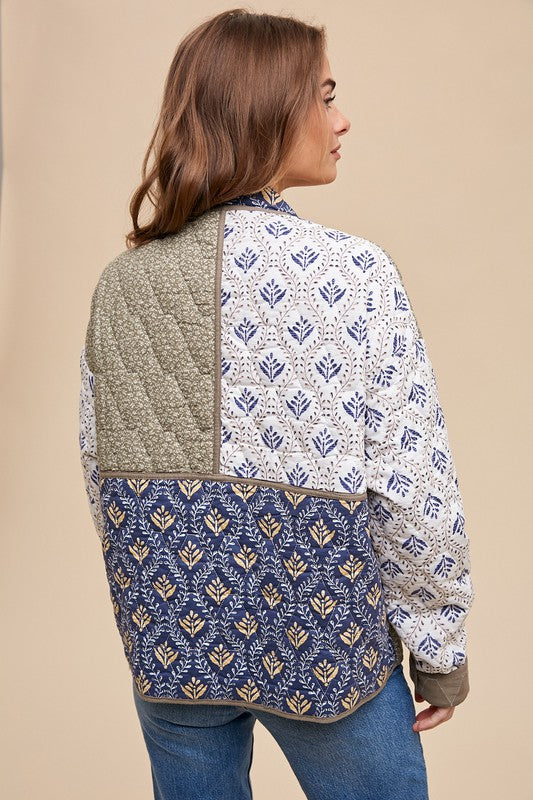 Patchwork Quilted Jacket