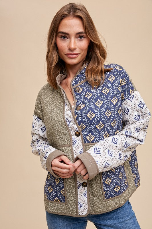 Patchwork Quilted Jacket