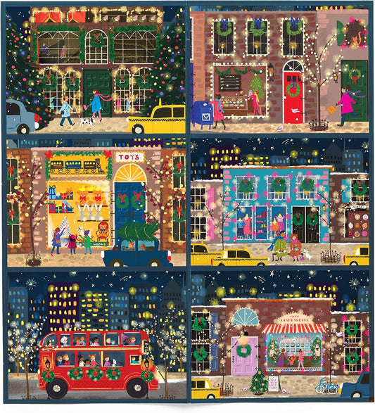 Winter Lights 12 Days of Puzzles Holiday Countdown