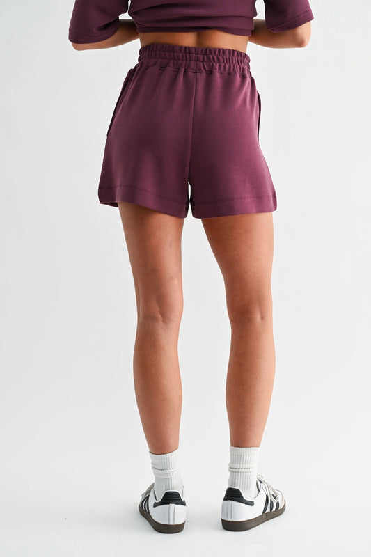 Plum Lounge Shorts