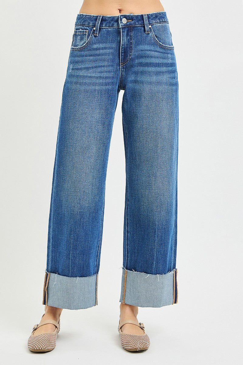 The Cuffed Wide Crop