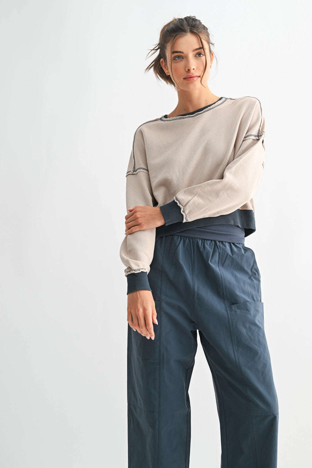Echowash Cotton Crewneck