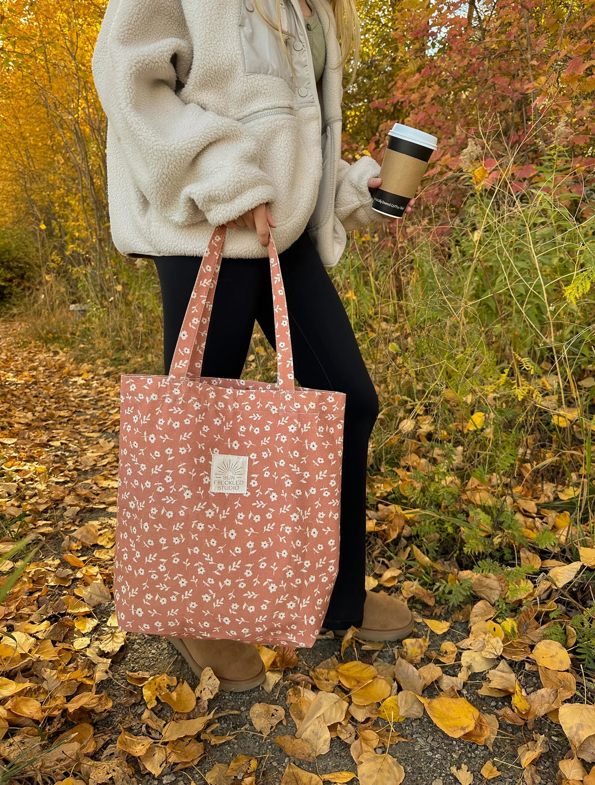 Sienna Flora Tote Bag