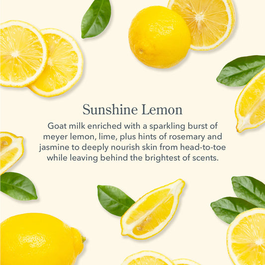 Sunshine Lemon Body Care Gift Set