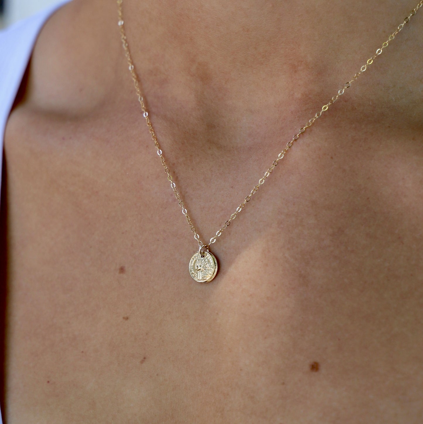 Petite Coin Necklace