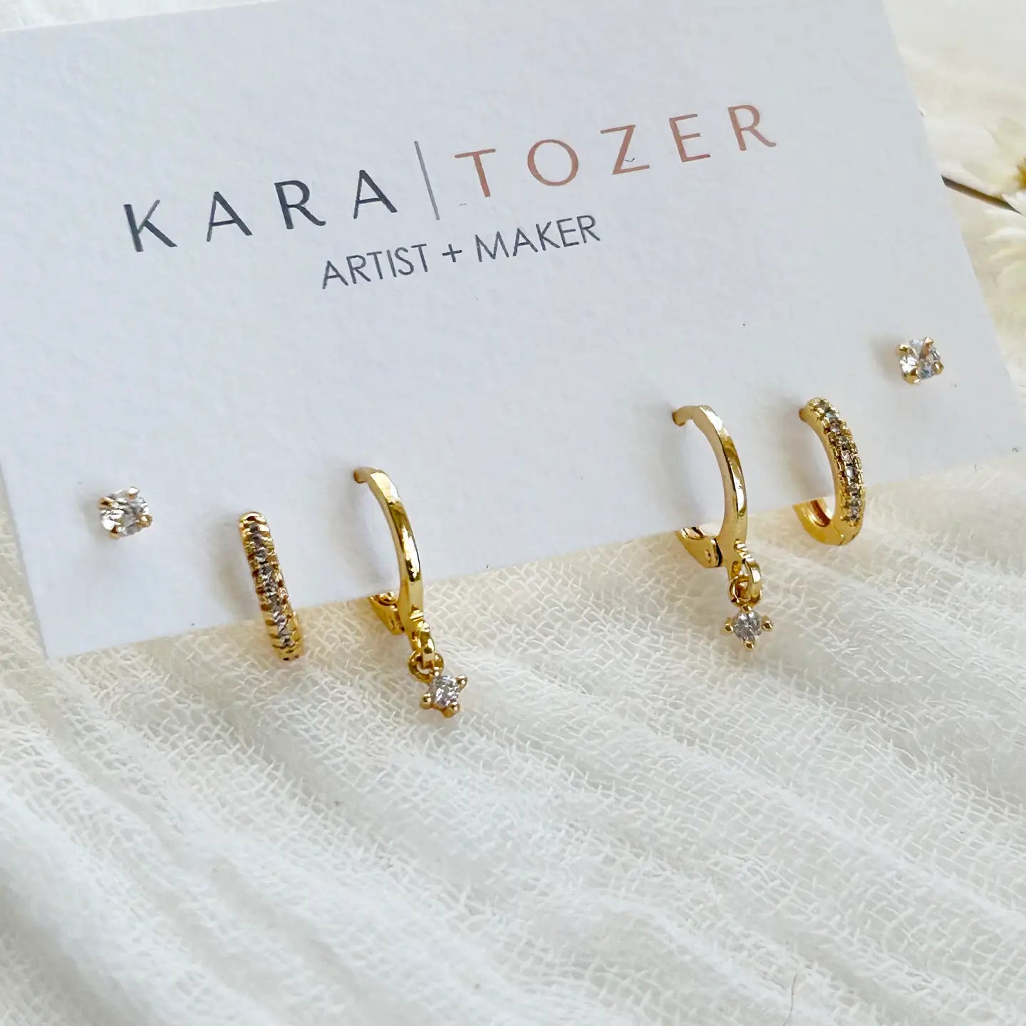 Triple Hoop/Stud Stacking Set #1