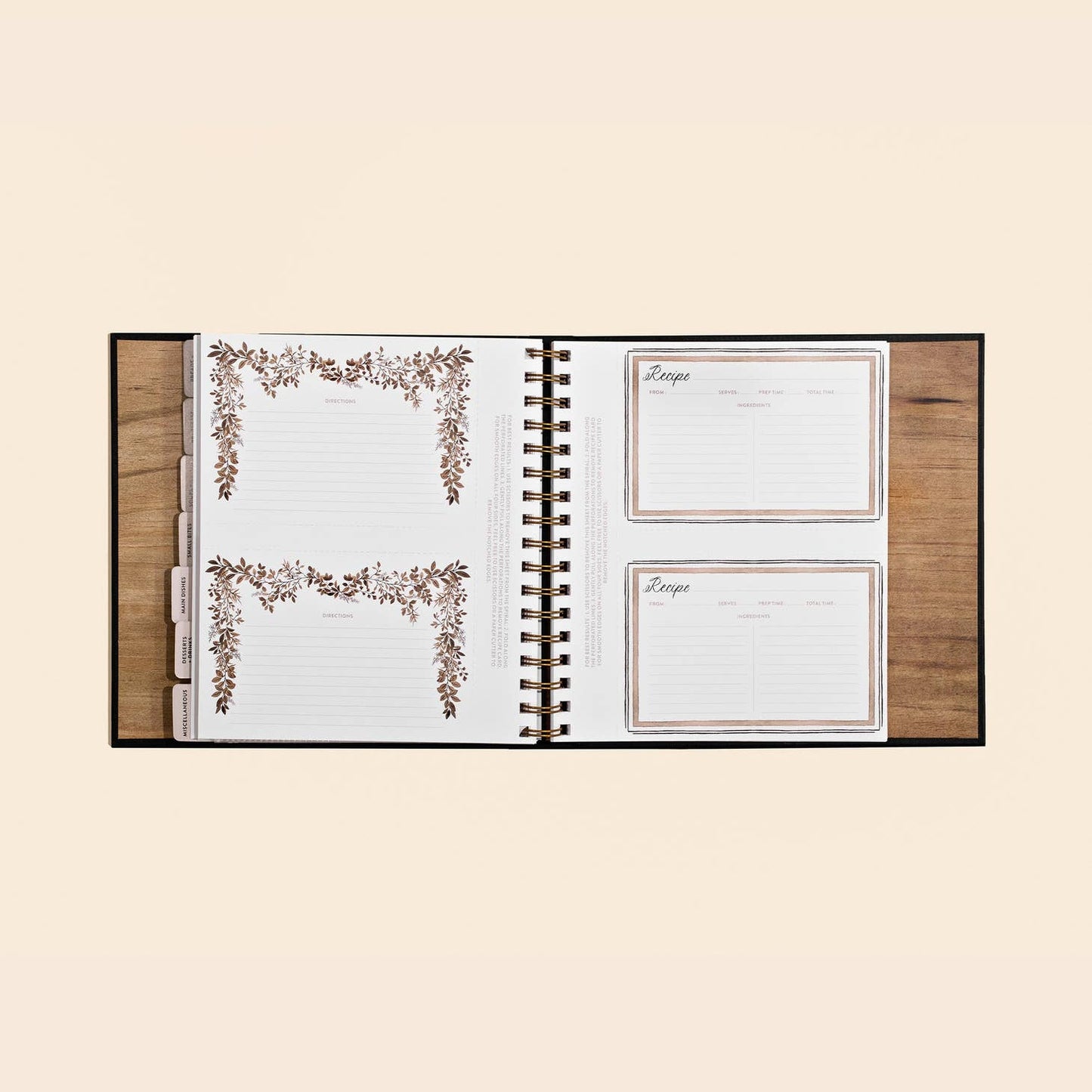 Around Our Table : Blank Recipe Book