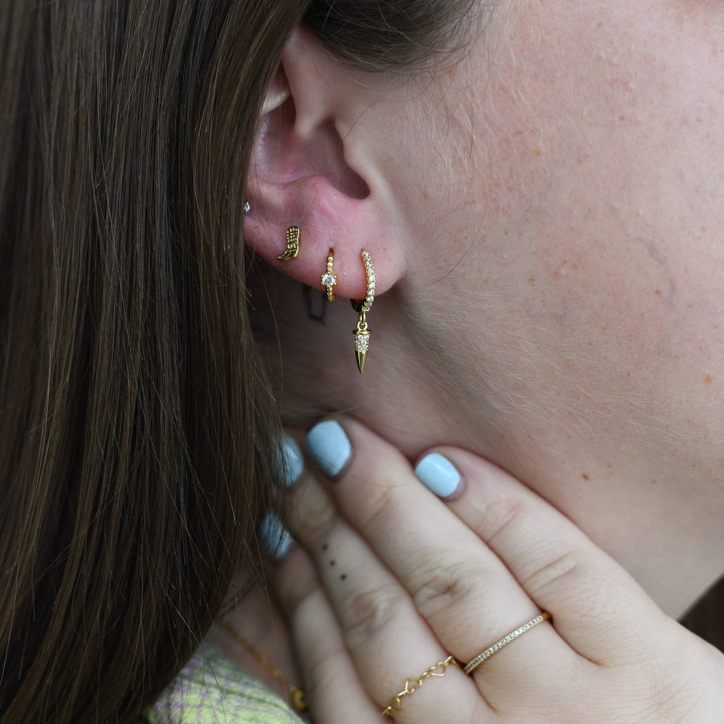 Billie Crystal Gem Huggies