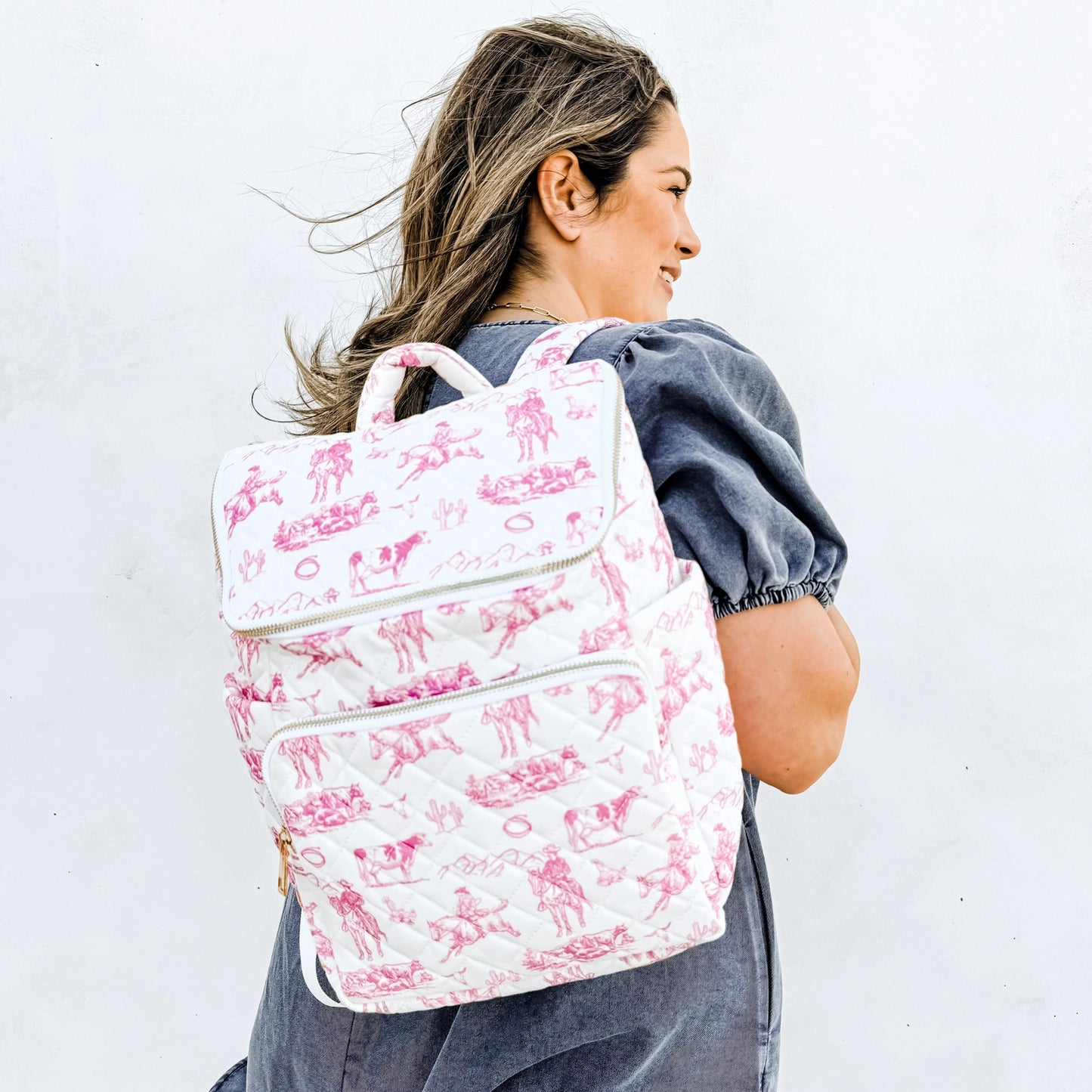 Cowgirl Duffle Backpack