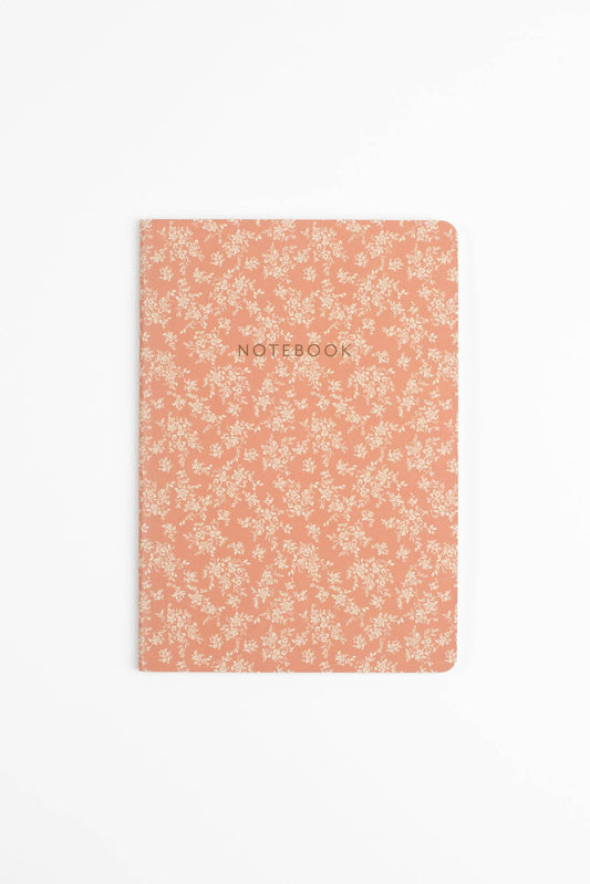 Reverie Floral Notebook Set | 3 Softcover Lined Journals