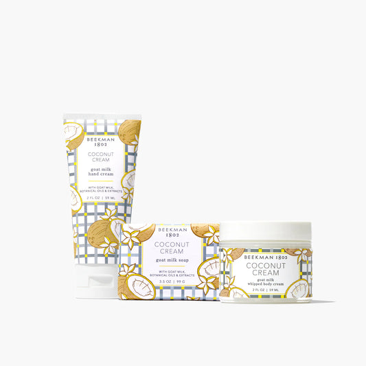 Coconut Cream Body Care Set