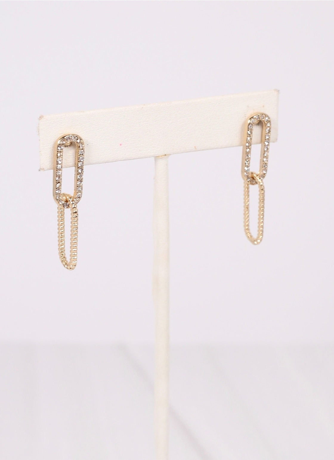 Denise Link Earrings - Gold