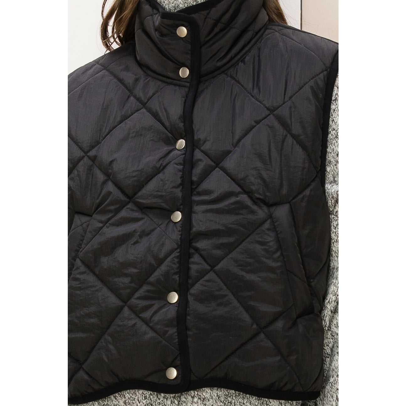 Quilted Puffer Vest