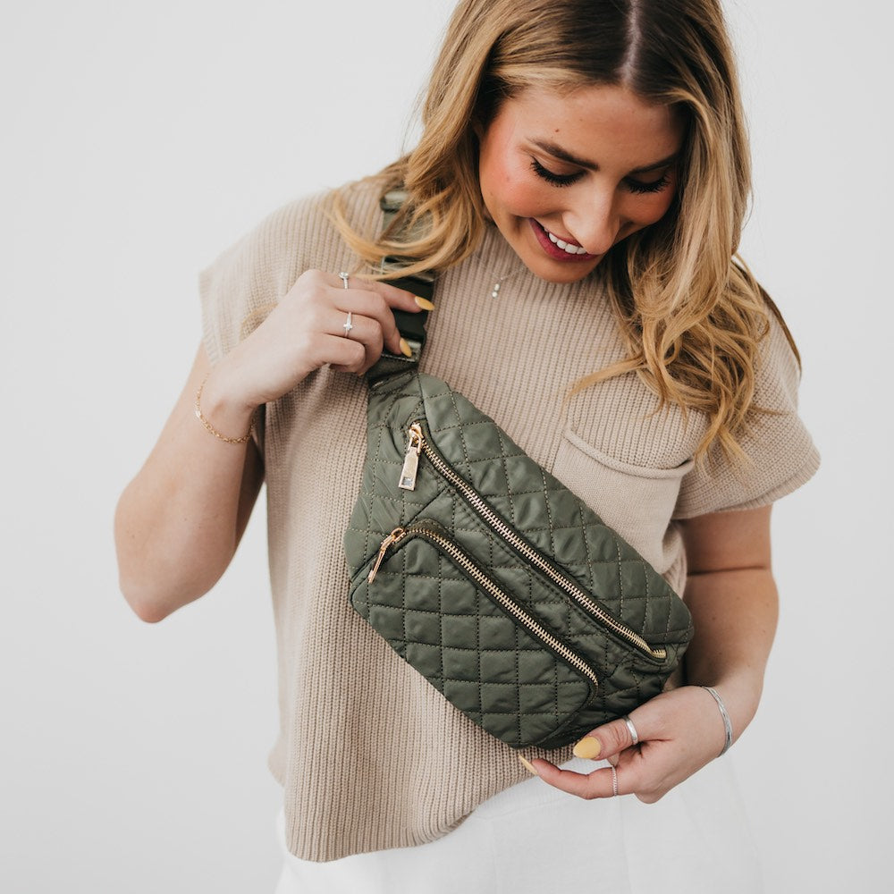 Stevie Sling Bag - Olive