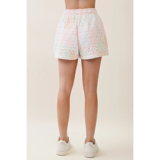 Patchwork Quilted Shorts