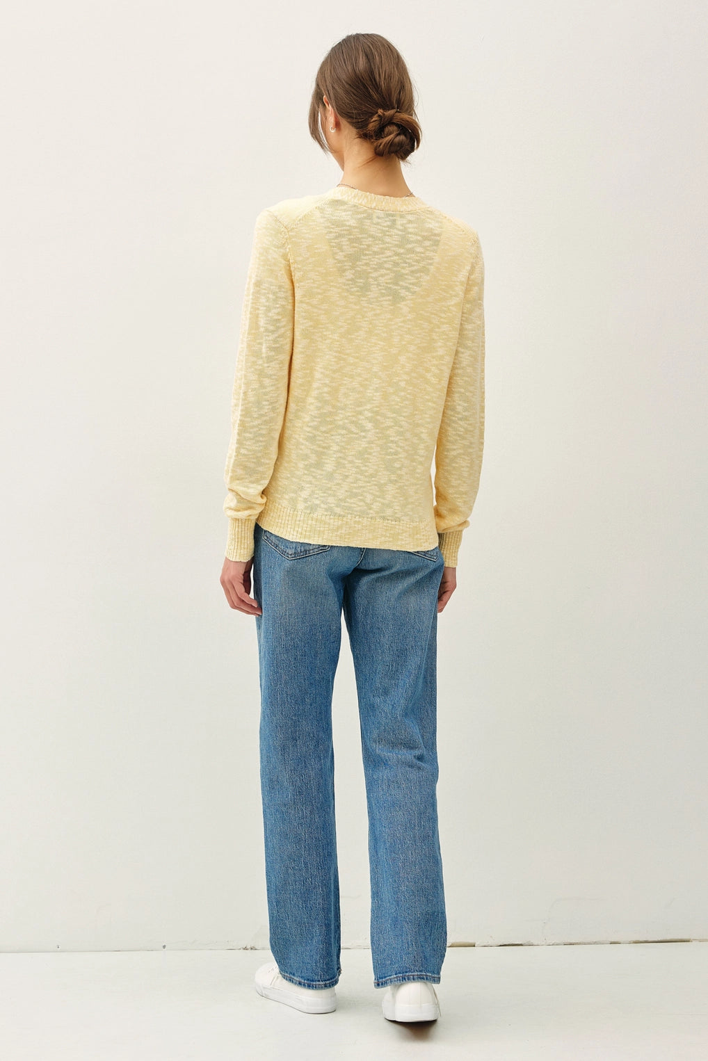Knit Button Front Cardigan