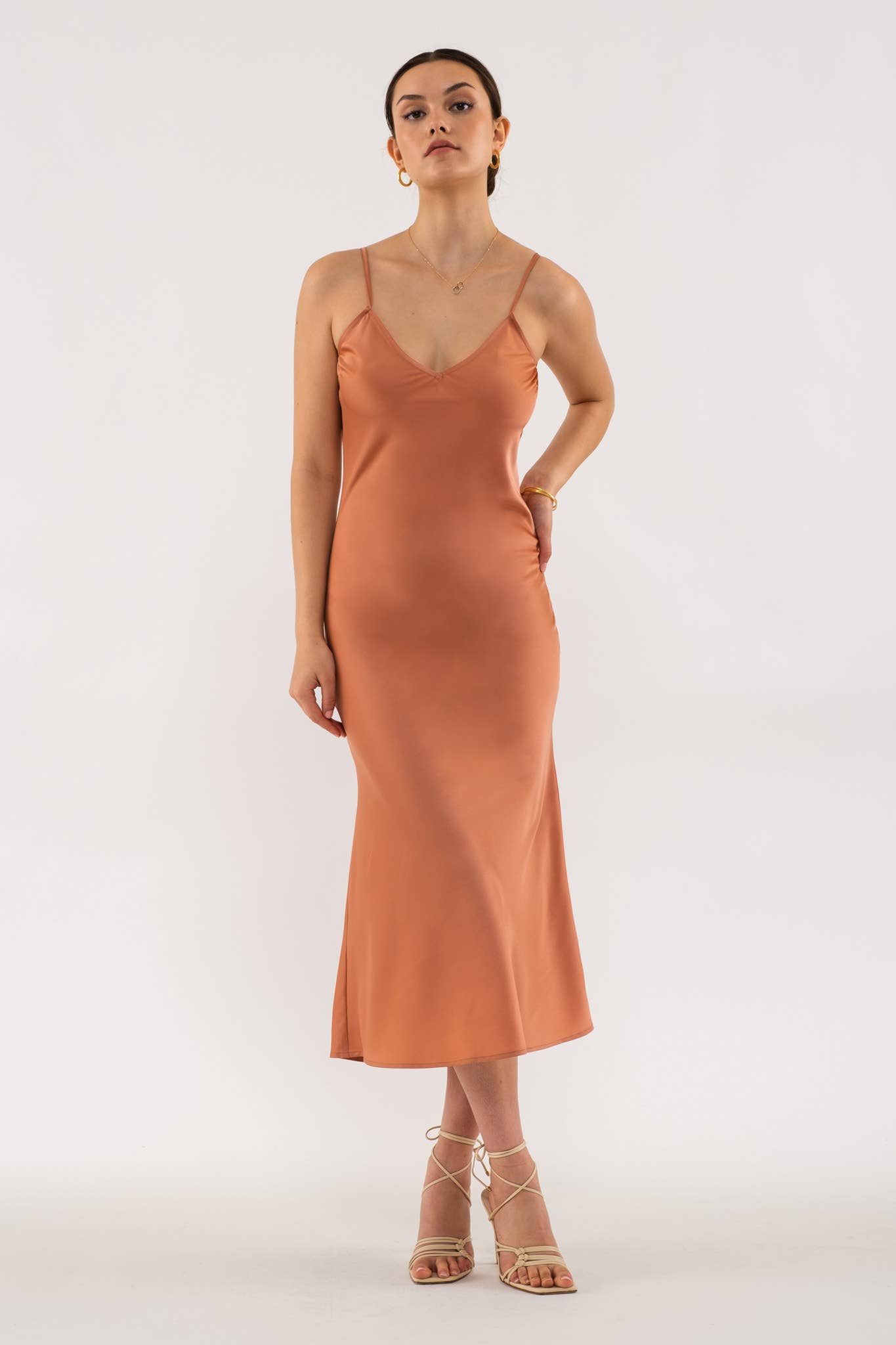 Slip Midi Dress