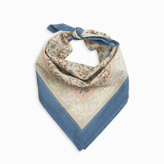 Flutterby Bandana | Afternoon Sonnet - Green Ditsy Floral