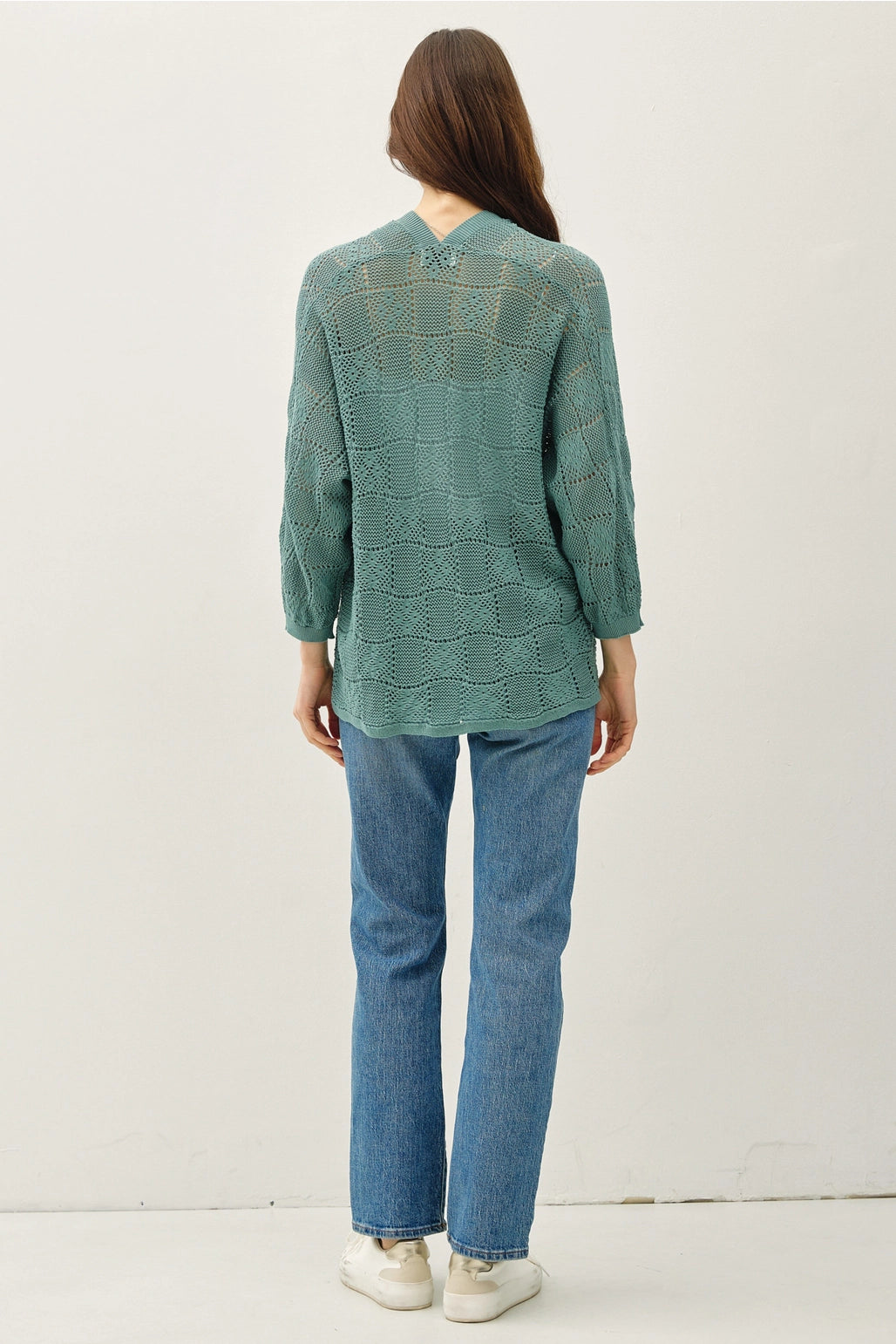 Crochet Knit Cardigan