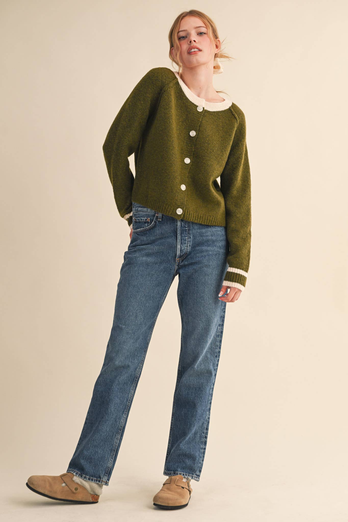 The Elevated Two-Tone Cardi