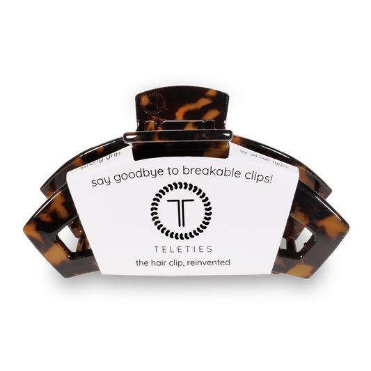Open Hair Clip | Large | Tortoise