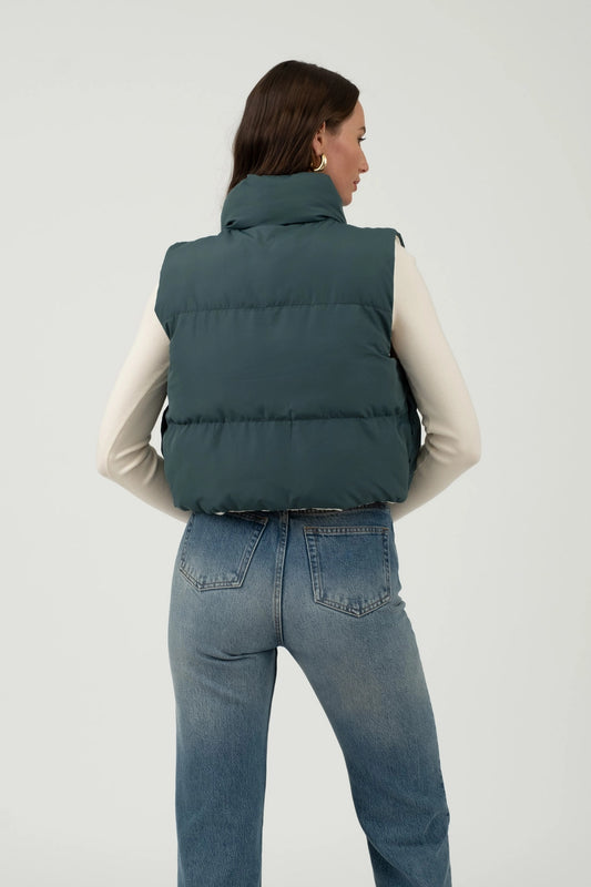 Reversible Puffer Vest