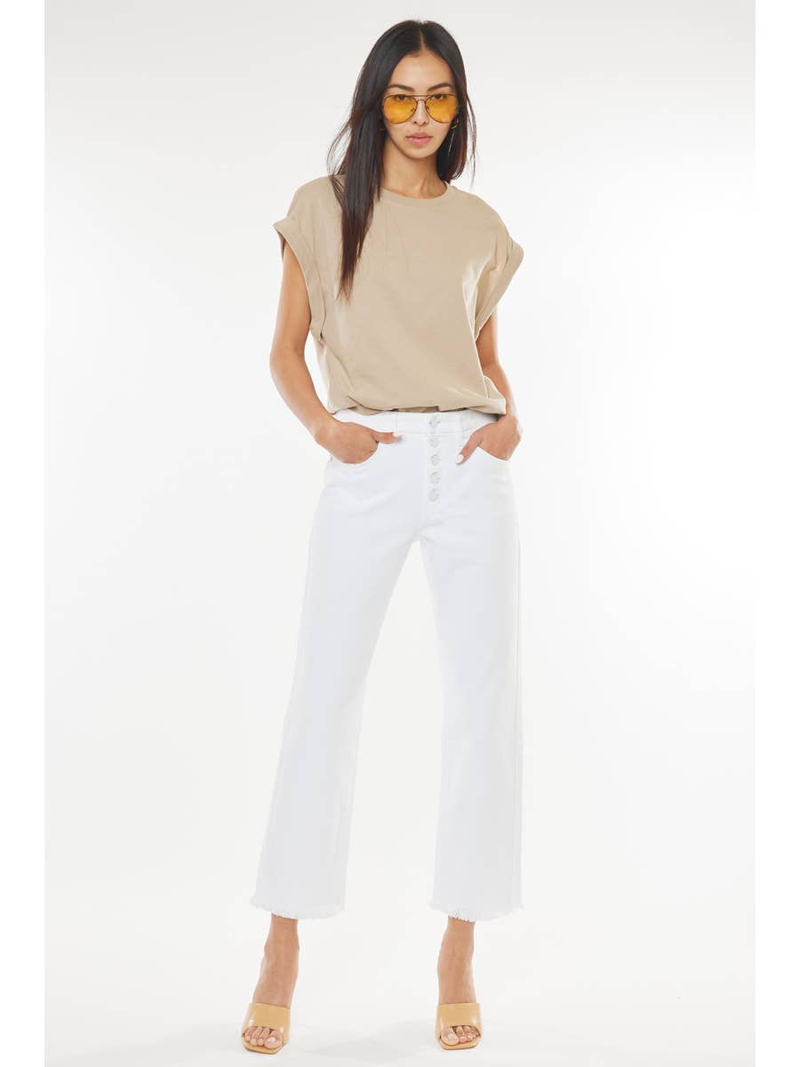 White Kancan Jeans