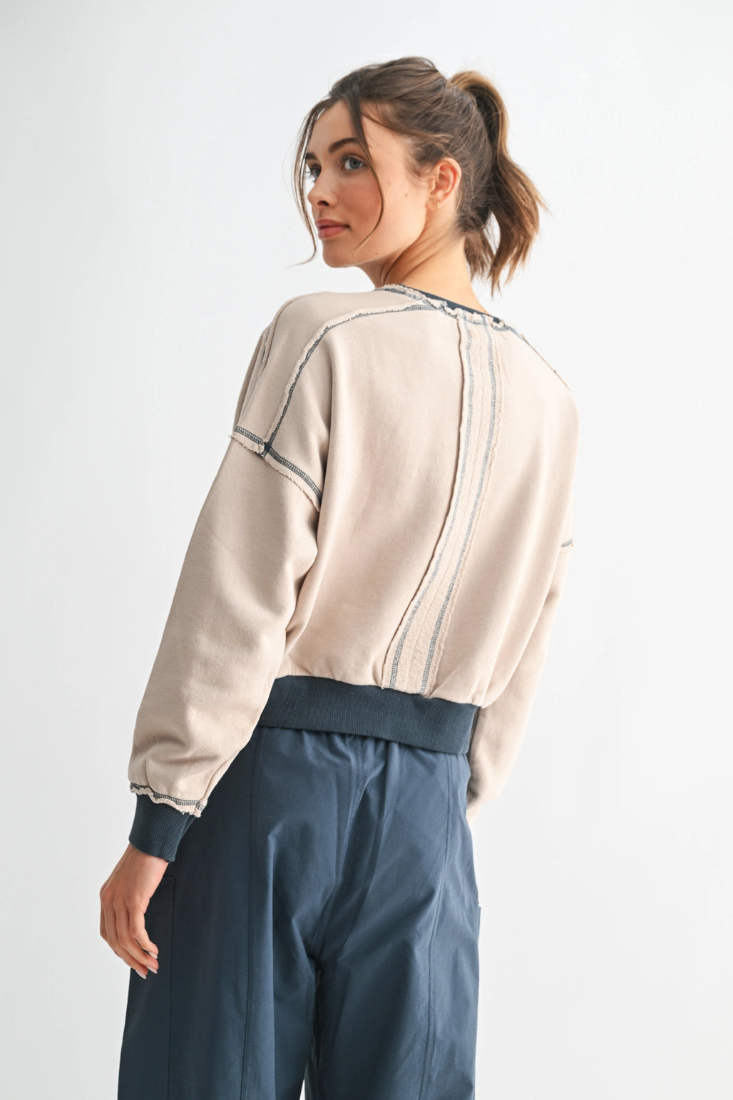 Echowash Cotton Crewneck