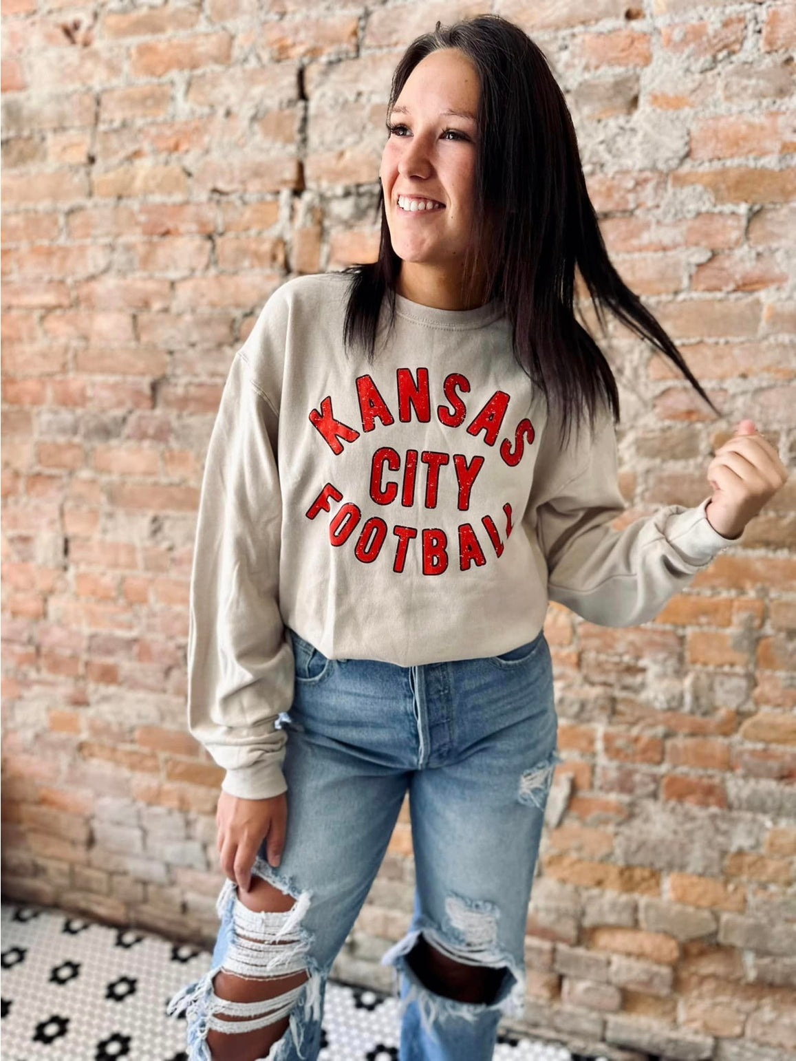 KC Football Crewneck