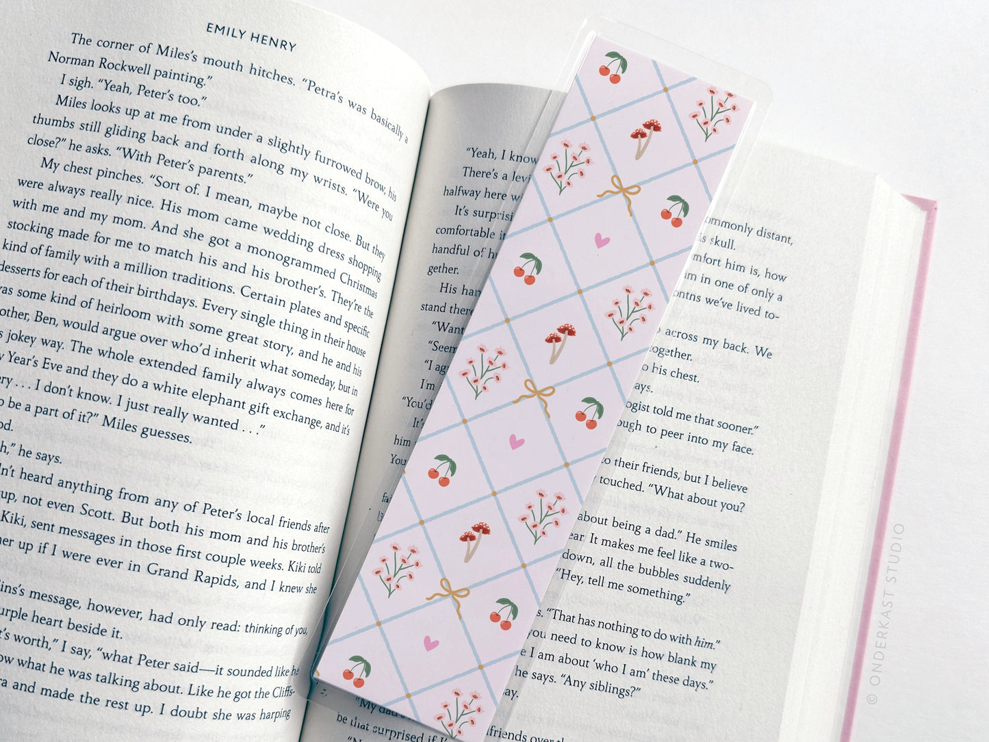 Coquette Laminated Bookmark
