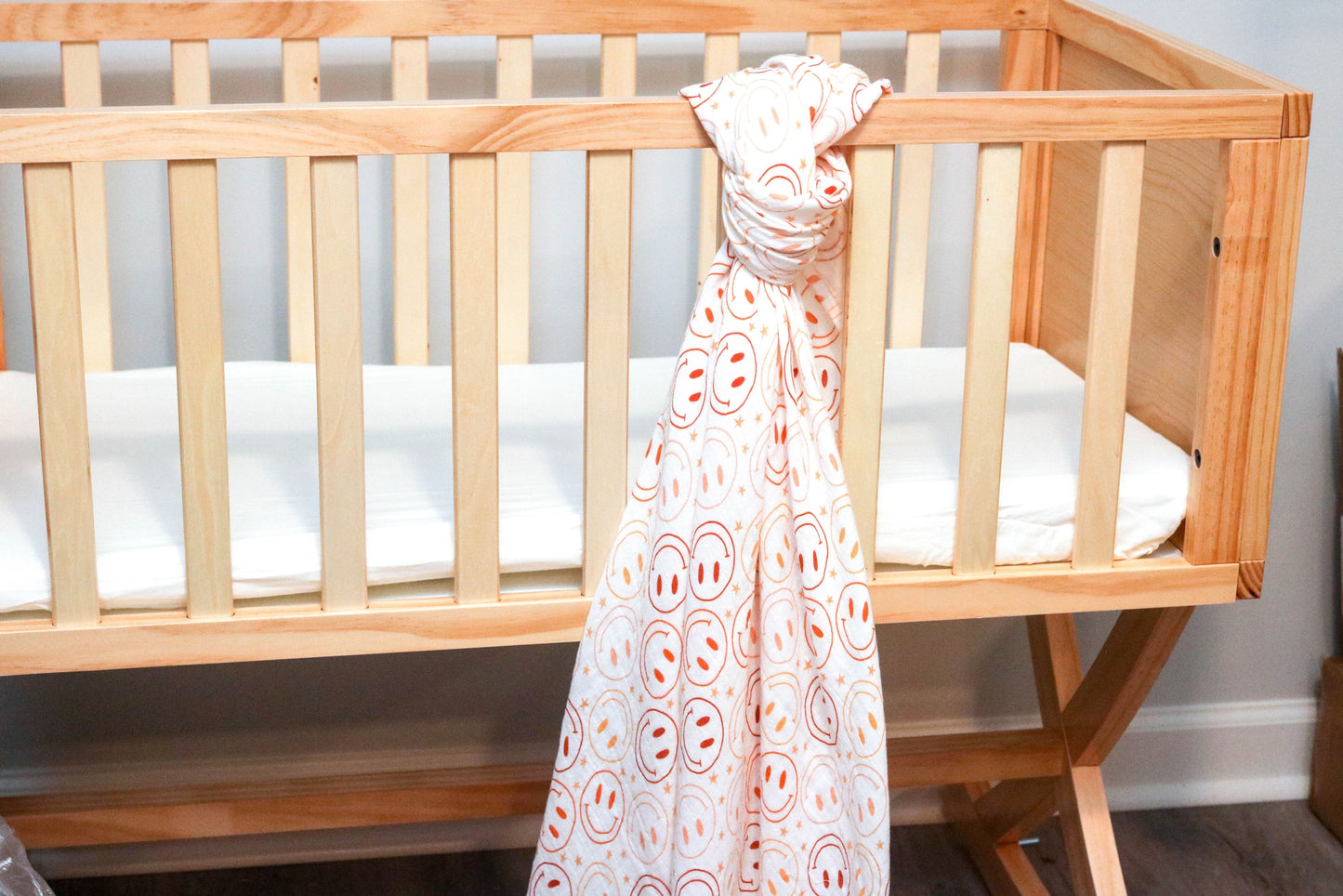 Muslin Swaddle - Be Happy