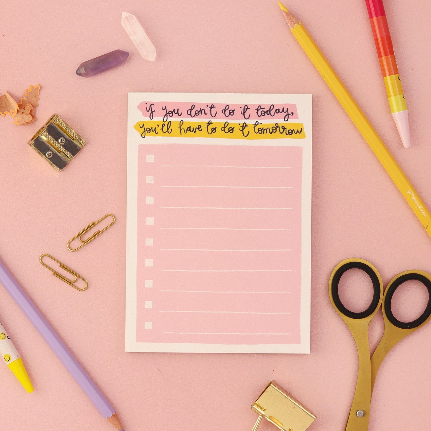 "Do it Today" Notepad