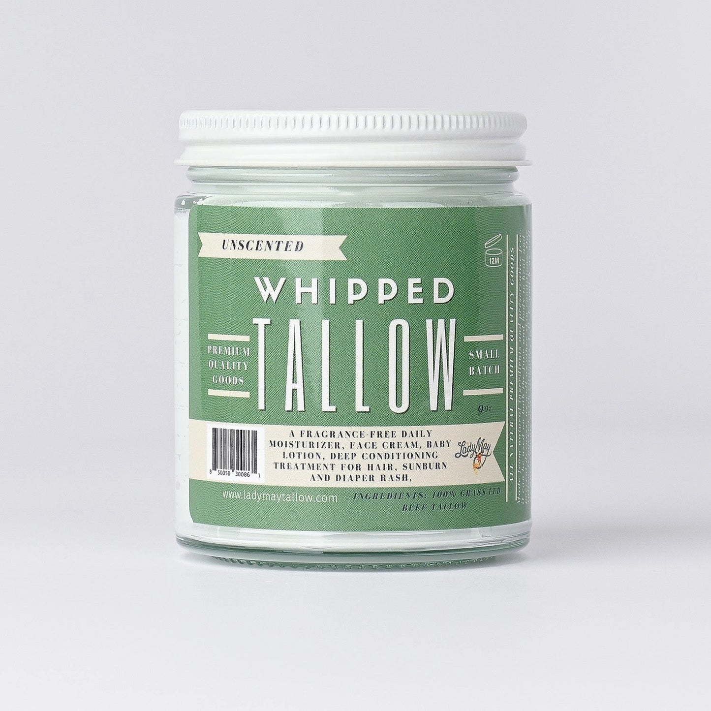 Unscented Whipped Tallow Moisturizer