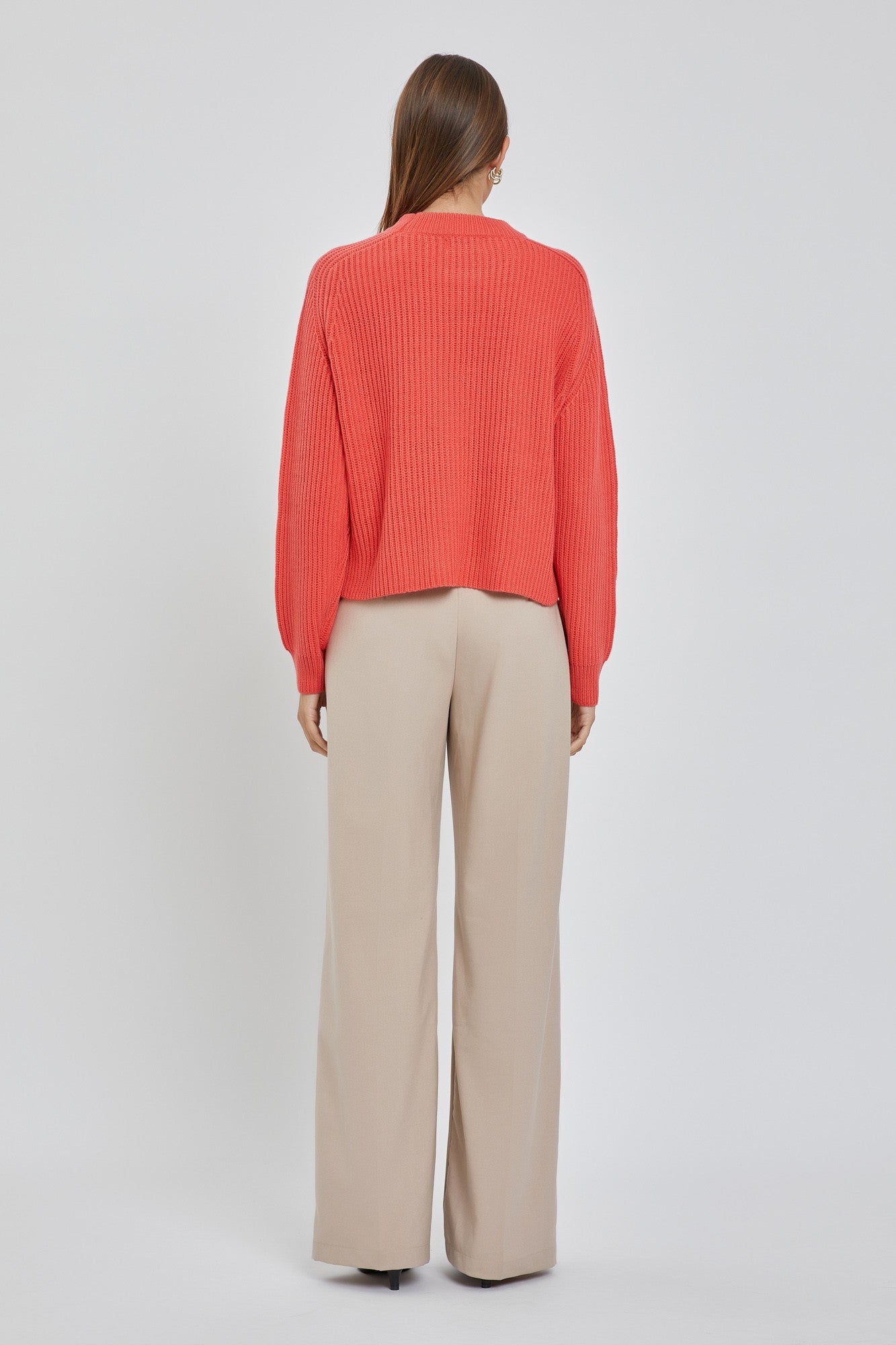 Easy Crew Sweater - Cherry