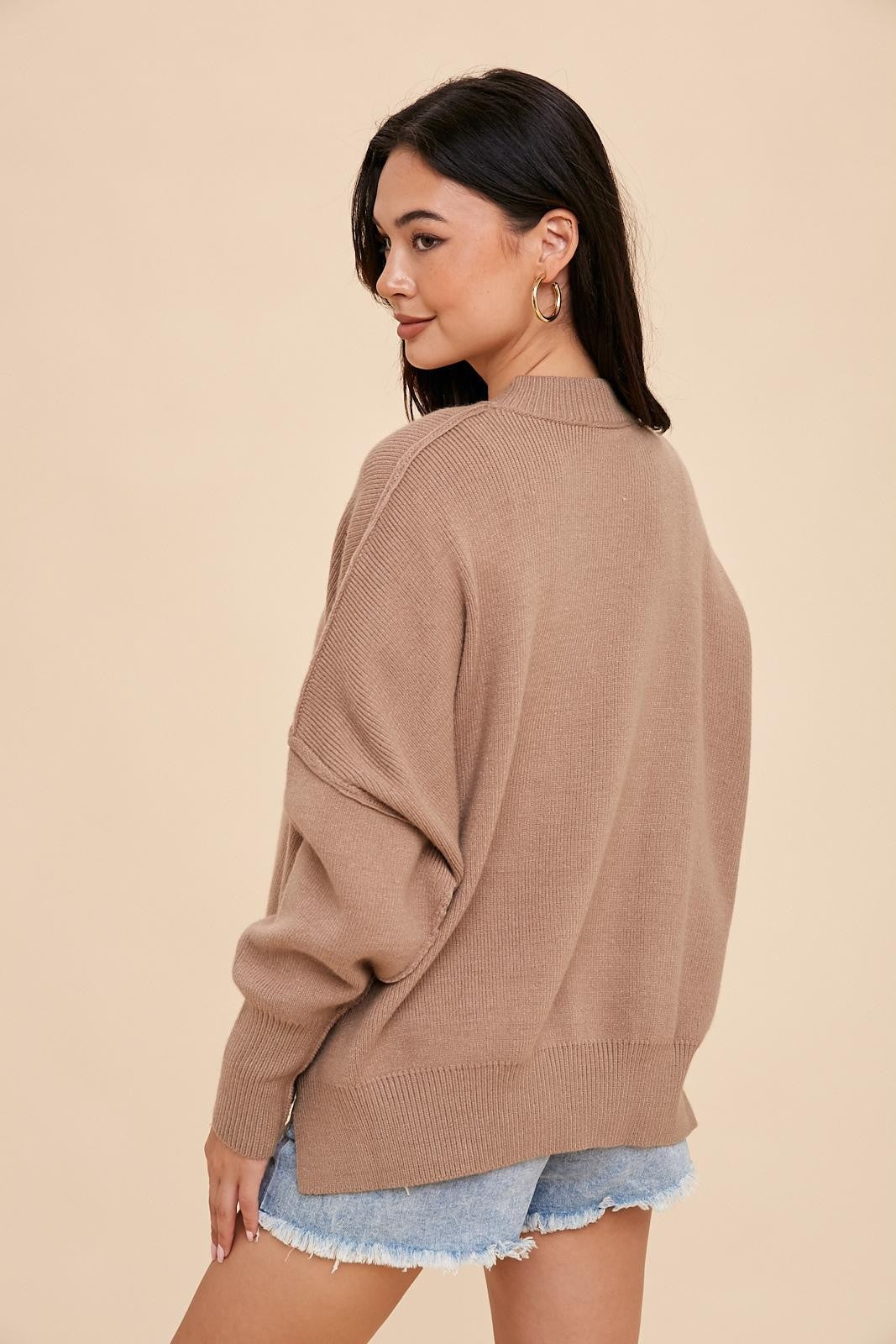 Oversized Crewneck Sweater