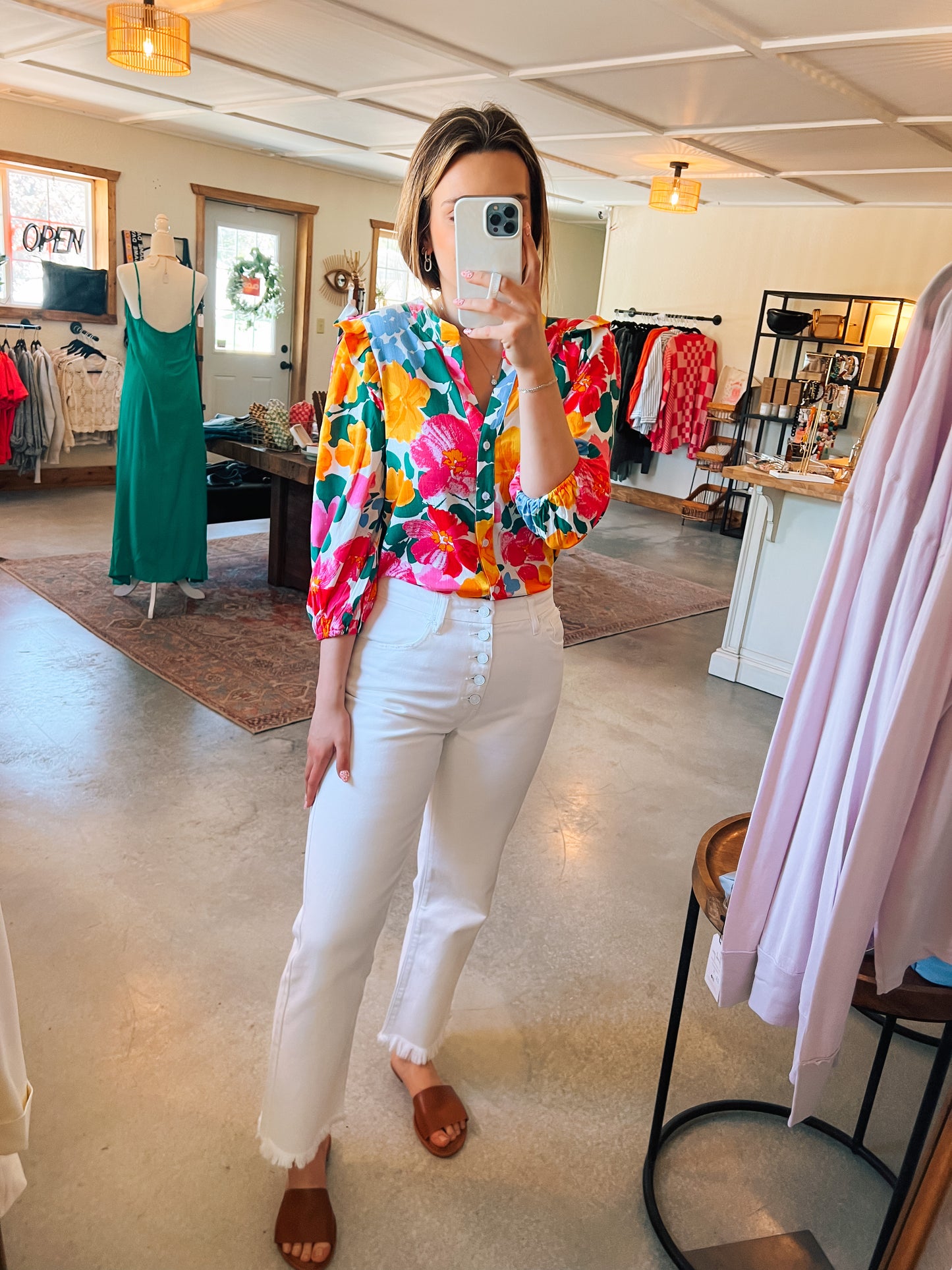White Kancan Jeans