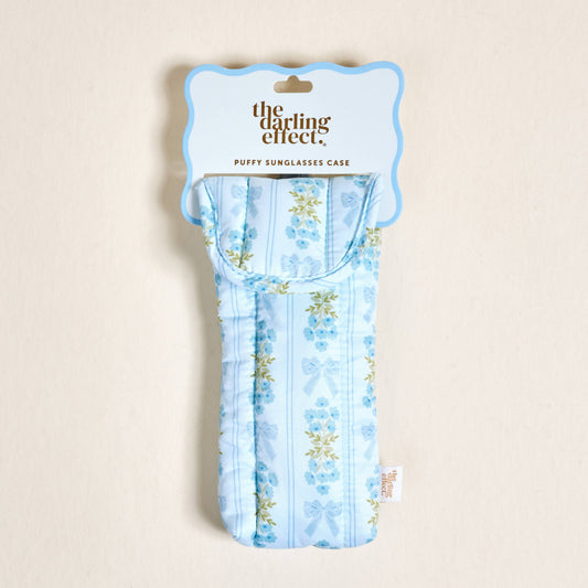 Puffy Sunglasses Case I Oh So Fancy Blue