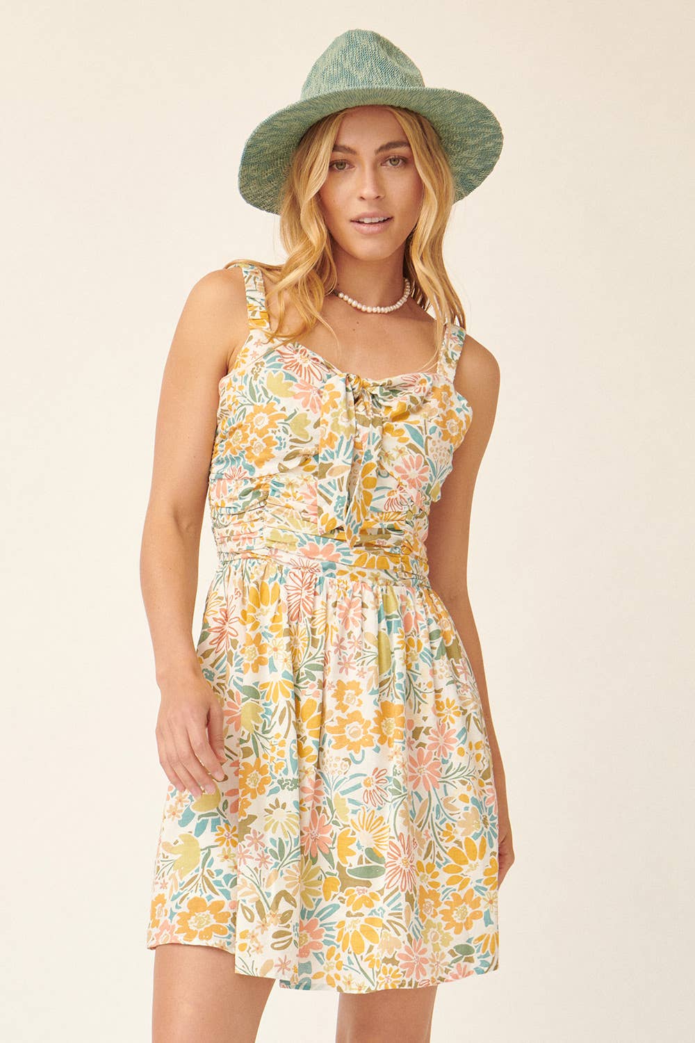 Floral Sweetheart Dress