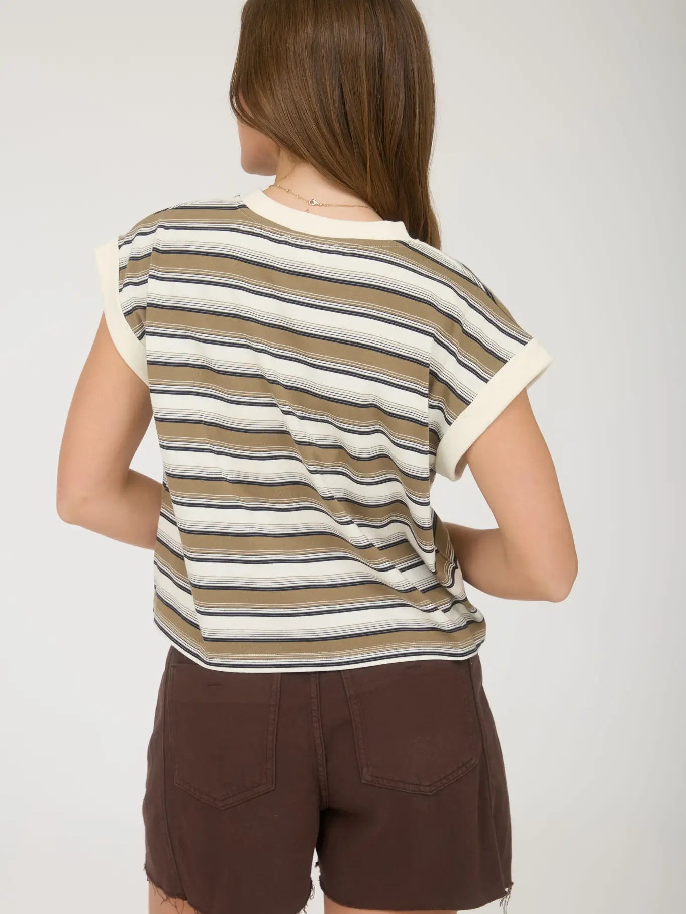 The Off-Duty Stripe Tee