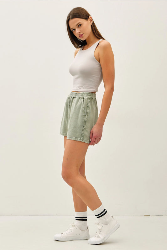 Garment-Dye Comfy Shorts