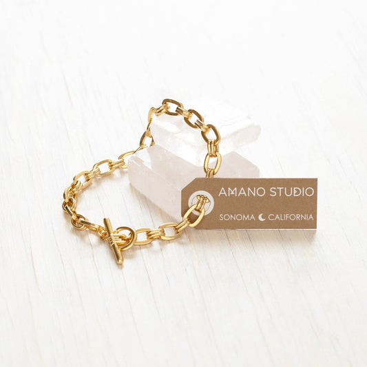 Chunky Toggle Chain Bracelet