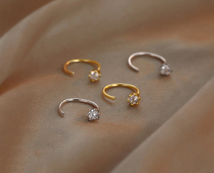 Huggie Jacket Earrings